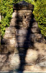 Monument at Craigellachie BC.